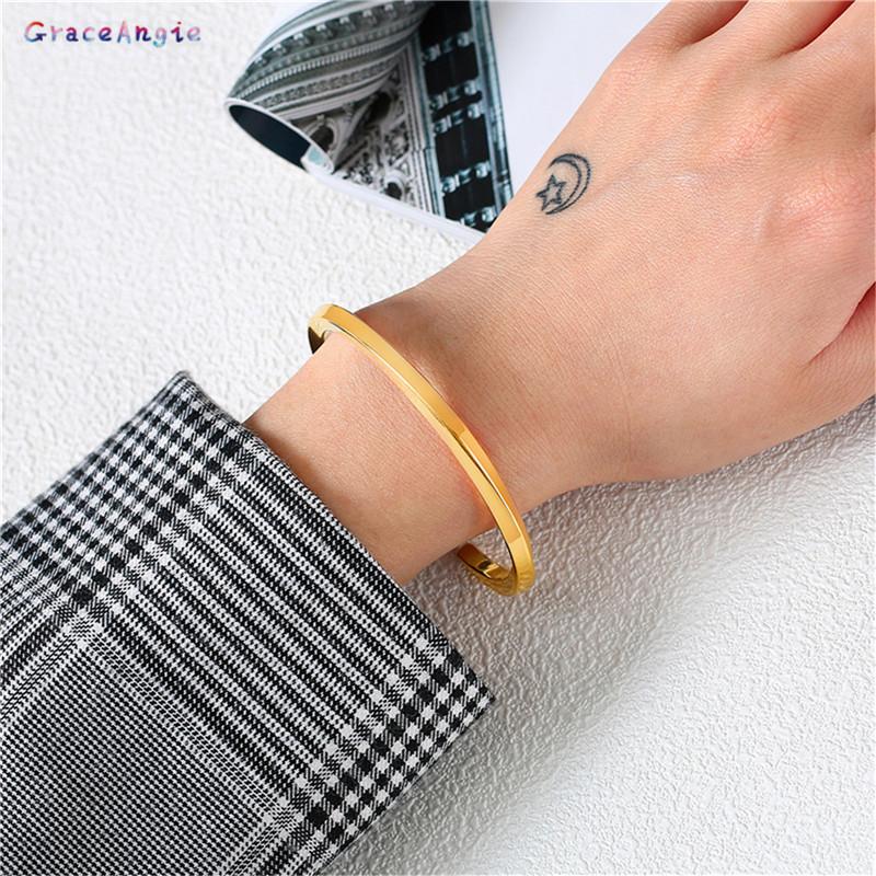 Simple Women bracelets for women luxury Jewelry Party Accessories Rose Gold Silver Color Birthday Party Gifts Trendy
Simple Women bracelets for women luxury Jewelry Party Accessories Rose Gold Silver Color Birthday Party Gifts Trendy