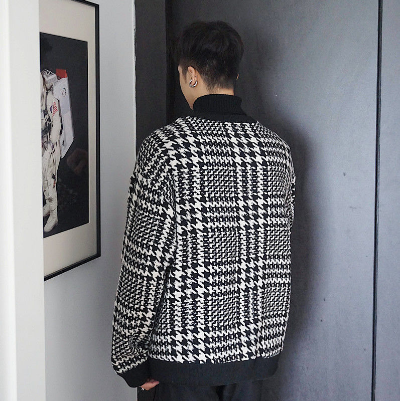 Men's Shirt 2021 Autumn New Fine Knit Style Checked Sport Leisure Youth Clothes OMA2, Black
Men's Shirt 2021 Autumn New Fine Knit Style Checked Sport Leisure Youth Clothes OMA2, Black