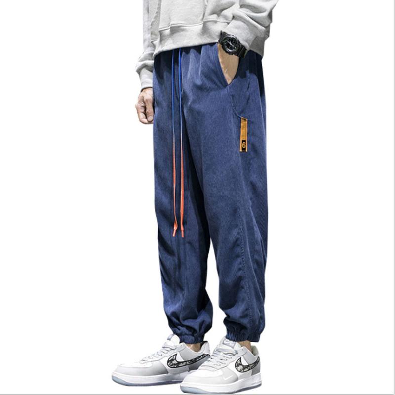 Pants Men's Autumn Trend Casual Trousers Loose-fitting Corduroy Elastic Waist Harem Sports Pants 3XL, Black
Pants Men's Autumn Trend Casual Trousers Loose-fitting Corduroy Elastic Waist Harem Sports Pants 3XL, Black