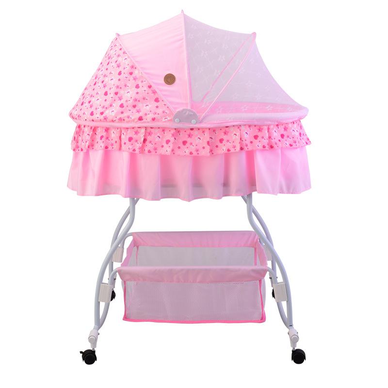 Baby Cradle Bedding Mother & Kids iron rocking crib sleeping basket Baby swing bassinet nest bed cot 88*71*121 cm sale
Baby Cradle Bedding Mother & Kids iron rocking crib sleeping basket Baby swing bassinet nest bed cot 88*71*121 cm sale