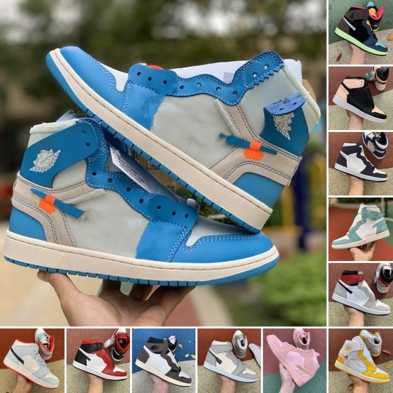 2020 Jumpman High 1 OG GS X Men Basketball Shoes Obsidian ASG UNC Bio Hack Panda milan navy blue 1s Chicago Women White Grey Sports Shoes
2020 Jumpman High 1 OG GS X Men Basketball Shoes Obsidian ASG UNC Bio Hack Panda milan navy blue 1s Chicago Women White Grey Sports Shoes