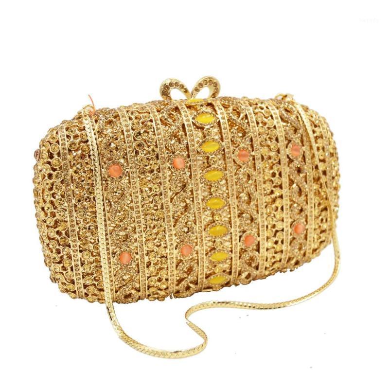 Golden Luxury Wedding Bridal Clutch Bags Female Chain Handbags Prom Purse Lady Evening Bags SC9021, Yellow
Golden Luxury Wedding Bridal Clutch Bags Female Chain Handbags Prom Purse Lady Evening Bags SC9021, Yellow