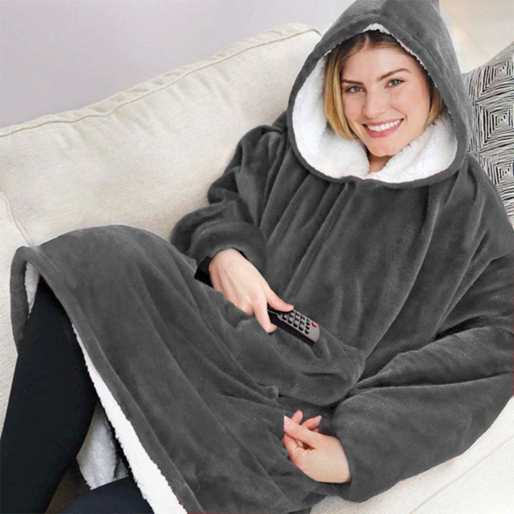 Home Sleeves Sweatshirt Wearable Throw,Oversized Fleece Pullover with Pocket Hoodie Blanket for Men, Women, Blue
Home Sleeves Sweatshirt Wearable Throw,Oversized Fleece Pullover with Pocket Hoodie Blanket for Men, Women, Blue