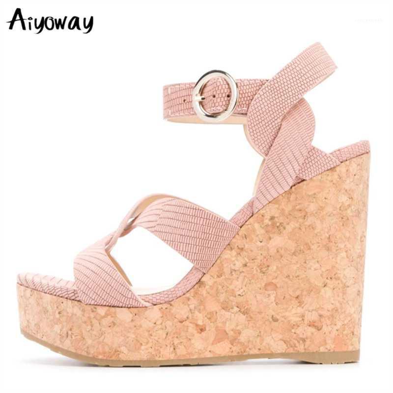 Aiyoway Summer Top Quality Women Platform Gladiator Sandals Fashion High Heels Wedges Ladies Fish Mouth Serpentine Shoes1, Light pink
Aiyoway Summer Top Quality Women Platform Gladiator Sandals Fashion High Heels Wedges Ladies Fish Mouth Serpentine Shoes1, Light pink