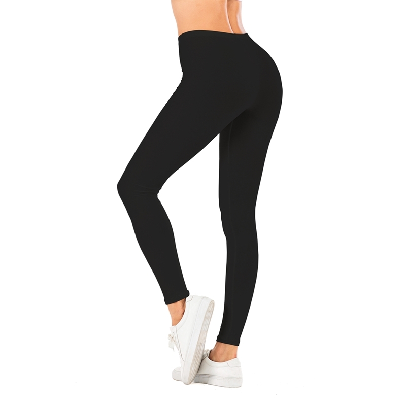 Brand Sexy Women Black Legging Fitness leggins Fashion Slim legins High Waist Leggings Woman Pants 201203
Brand Sexy Women Black Legging Fitness leggins Fashion Slim legins High Waist Leggings Woman Pants 201203