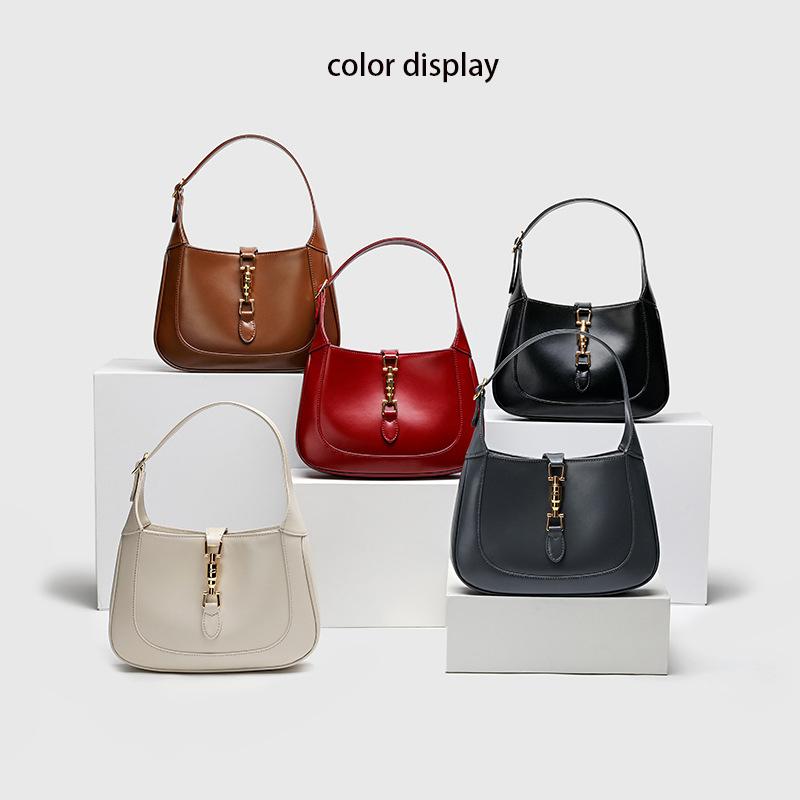 High-quality fashionable leather handbag wild temperament underarm bag portable red female bag messenger shoulder retro, Black
High-quality fashionable leather handbag wild temperament underarm bag portable red female bag messenger shoulder retro, Black