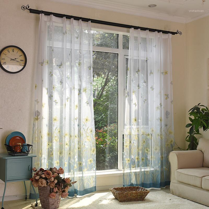 Pastoral Tulle Window Roman Curtain Embroidered Sheer For Kitchen Living Room Bedroom Window Curtain Screening Butterfly S288&301, Color01
Pastoral Tulle Window Roman Curtain Embroidered Sheer For Kitchen Living Room Bedroom Window Curtain Screening Butterfly S288&301, Color01