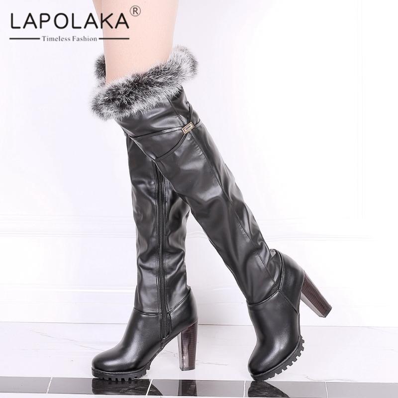 2021 Lapolaka Hot Sale Big Size 45 Zipper Over The Knee Boots Women Shoes Warm Plush Ladies Shoes Matel Decoration Boot Lady, White 
2021 Lapolaka Hot Sale Big Size 45 Zipper Over The Knee Boots Women Shoes Warm Plush Ladies Shoes Matel Decoration Boot Lady, White