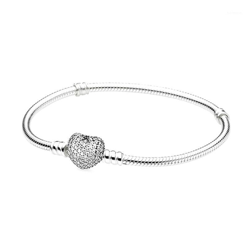 Silver Color Snake Chain Bracelet European Heart Charm Bracelet for Women DIY Jewelry Making1
Silver Color Snake Chain Bracelet European Heart Charm Bracelet for Women DIY Jewelry Making1