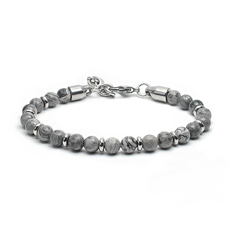 Fashion mens bracelet stainless steel chain Natural stone tiger eye turquoise lava rock beads bracelets fashion jewelry will and sandy new, Black
Fashion mens bracelet stainless steel chain Natural stone tiger eye turquoise lava rock beads bracelets fashion jewelry will and sandy new, Black