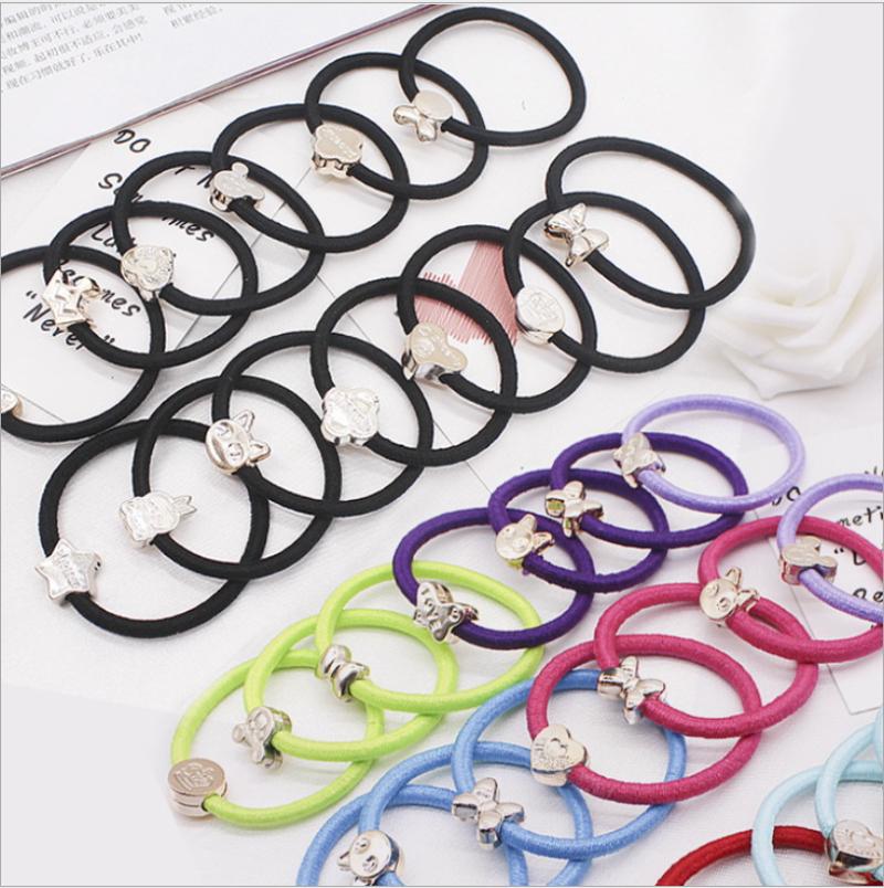 DHL 100bag 100pcs/bag rubber ring Korean hair flower hair black leather rubber rope headwear, White
DHL 100bag 100pcs/bag rubber ring Korean hair flower hair black leather rubber rope headwear, White