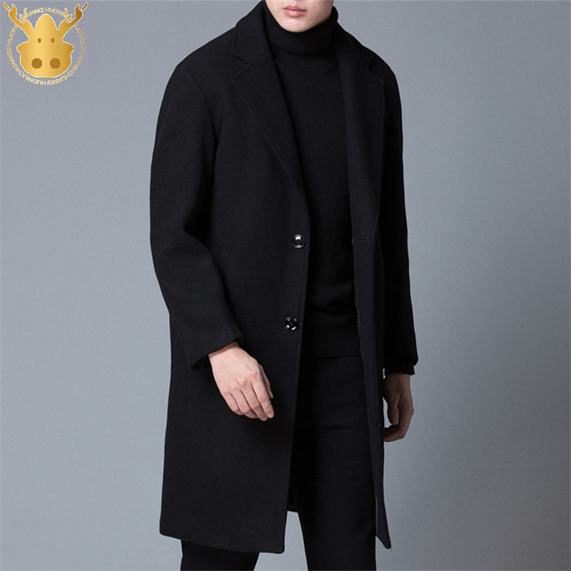 Han edition loose cloth coat more male or long winter youth wool woolen cloth coat man business trench, Black
Han edition loose cloth coat more male or long winter youth wool woolen cloth coat man business trench, Black
