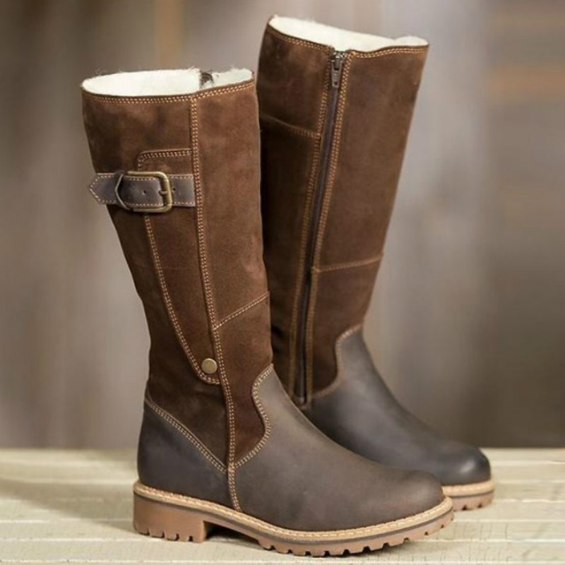 2020 Hot Sale Plus Size Women's Boots Hot Style High-top Knight Boots Women's Winter New Products Low-heeled Snow, Brown
2020 Hot Sale Plus Size Women's Boots Hot Style High-top Knight Boots Women's Winter New Products Low-heeled Snow, Brown