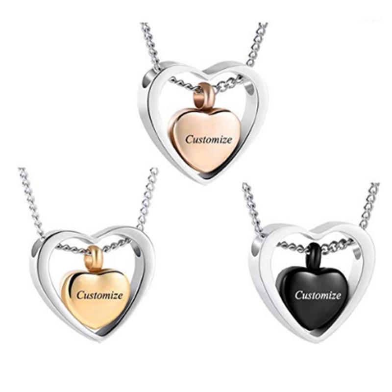Pendant Necklaces Stainless Steel Gold,rose Gold,black Gun,Double Heart Ash Necklace Urn Ashes Keepsake Memorial Custom Cremation Jewelry1
Pendant Necklaces Stainless Steel Gold,rose Gold,black Gun,Double Heart Ash Necklace Urn Ashes Keepsake Memorial Custom Cremation Jewelry1