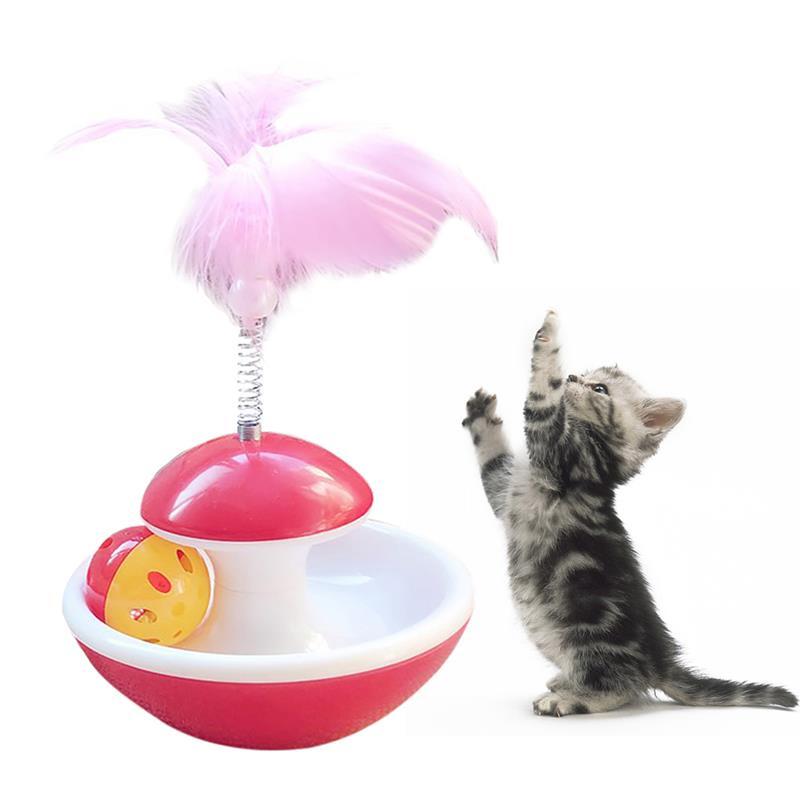 Funny Cat Toys Elastic Feather Spring Bell Interactive Tumbler Toys for Cat Kitten Playing Teaser Toy Pet Product
Funny Cat Toys Elastic Feather Spring Bell Interactive Tumbler Toys for Cat Kitten Playing Teaser Toy Pet Product