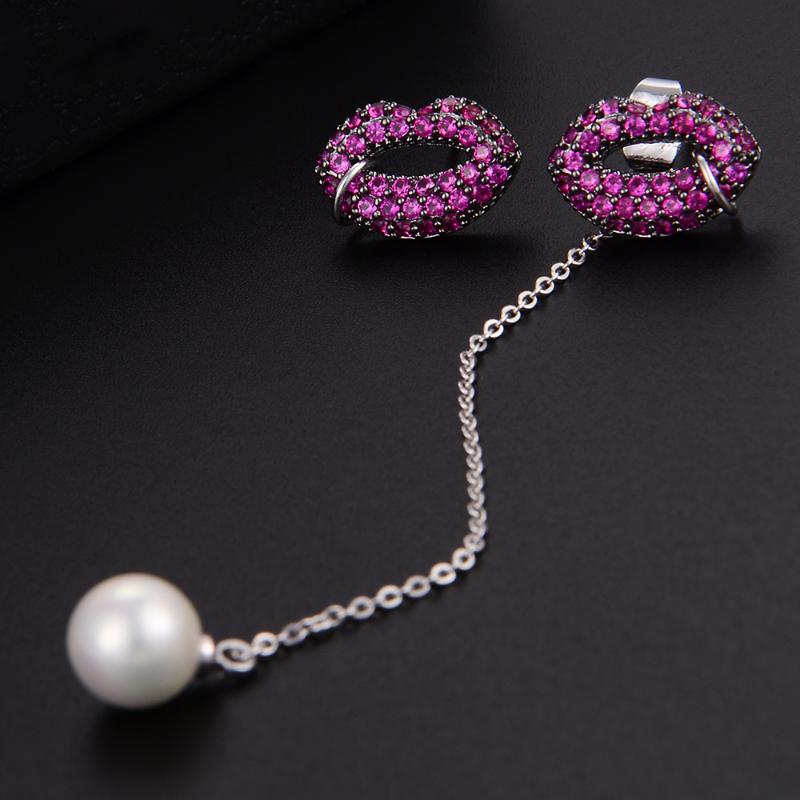 missvikki High Quality Asymmetrical lips Earrings for Women Wedding Party Jewelry Accessories Romantic Sweet Girl Gift Earrings
missvikki High Quality Asymmetrical lips Earrings for Women Wedding Party Jewelry Accessories Romantic Sweet Girl Gift Earrings