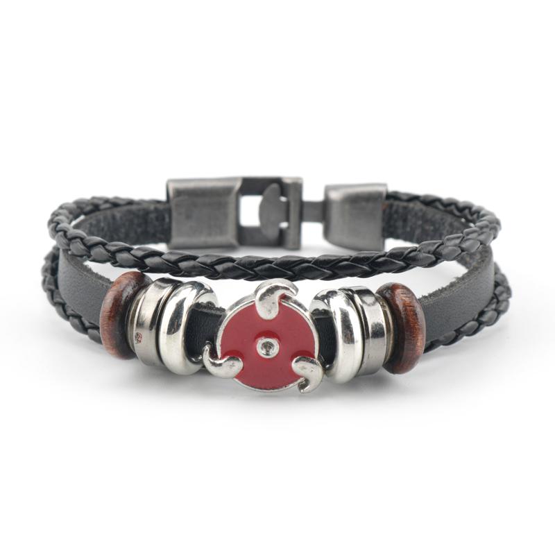Charm Bracelets Cool Cosplay Japan Anime Naruto Sharingan Multi Layer Woven Lether Rope Chain Bangles For Women Men Fans Gift
Charm Bracelets Cool Cosplay Japan Anime Naruto Sharingan Multi Layer Woven Lether Rope Chain Bangles For Women Men Fans Gift