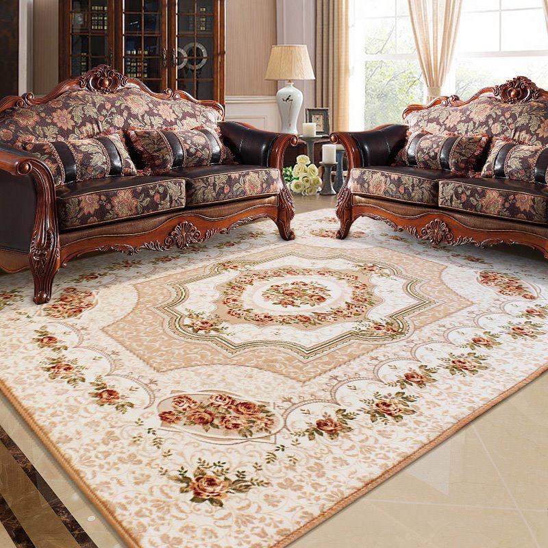 190CMx280CM Rose pattern Carpet European Living Room Big Area Decoration Rugs for Bedroom Soft Door Mat Table Baby Carpets, Rose and beige
190CMx280CM Rose pattern Carpet European Living Room Big Area Decoration Rugs for Bedroom Soft Door Mat Table Baby Carpets, Rose and beige