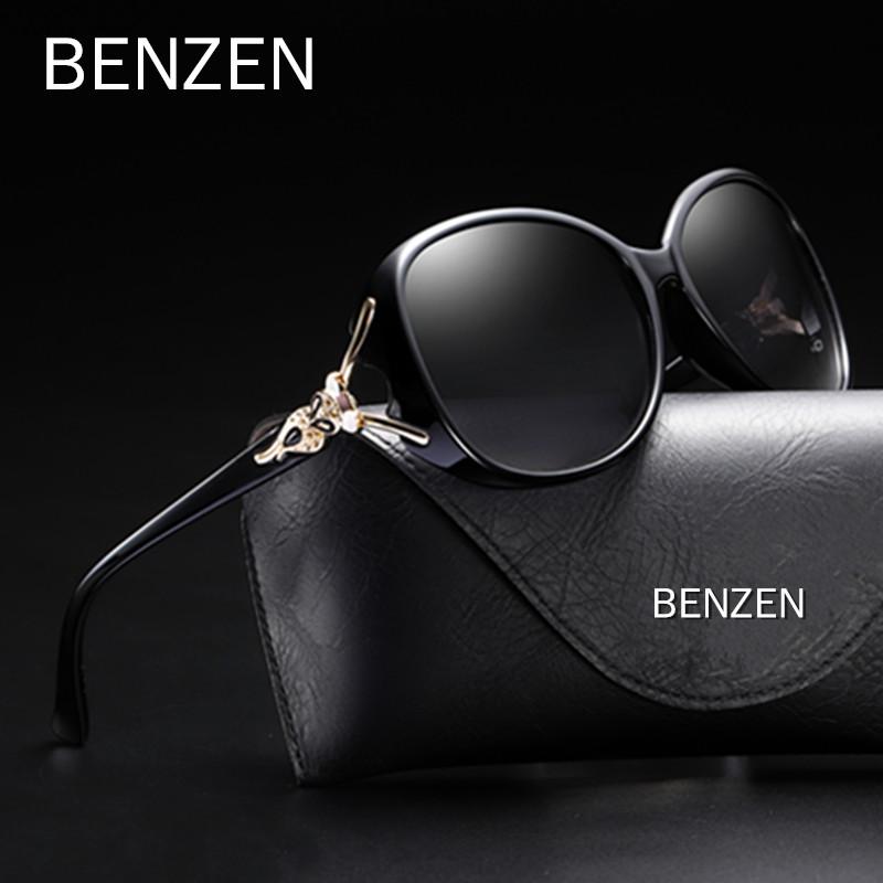 Sunglasses BENZEN Polarized Women Brand Designer Retro Big Frame Luxury Lady Sun Glasses UV Protection Eyewear 6680
Sunglasses BENZEN Polarized Women Brand Designer Retro Big Frame Luxury Lady Sun Glasses UV Protection Eyewear 6680