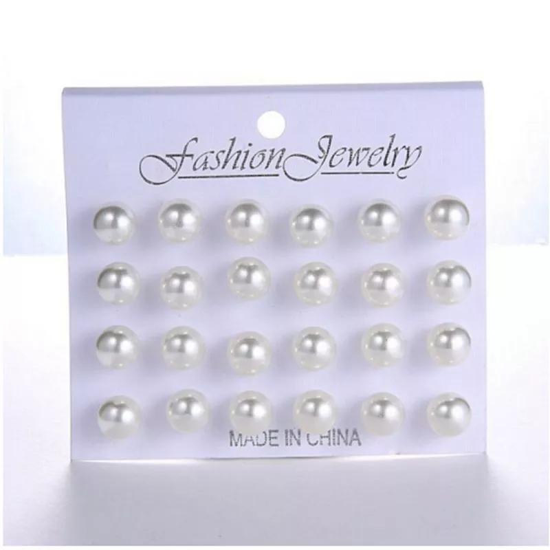 Stud Korean Bohemia Earrings Set For Women Simple White Imitation Pearl Classical Joker Wedding Gift Fashion Jewelry KB300
Stud Korean Bohemia Earrings Set For Women Simple White Imitation Pearl Classical Joker Wedding Gift Fashion Jewelry KB300