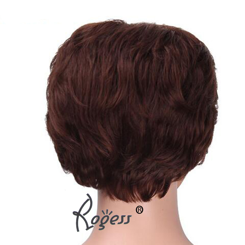 Fashion Short Straight Syntetic Women's Hair High temperature hair wig