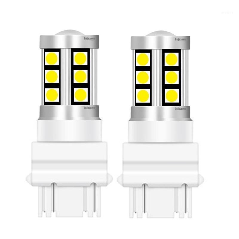

2PCS New T25 3157 P27/7W P27W 3030 LED Car Tail Brake Lamps Auto Daytime Running Light Turn Signals Reverse Bulb 3156 3057 34561, As pic
