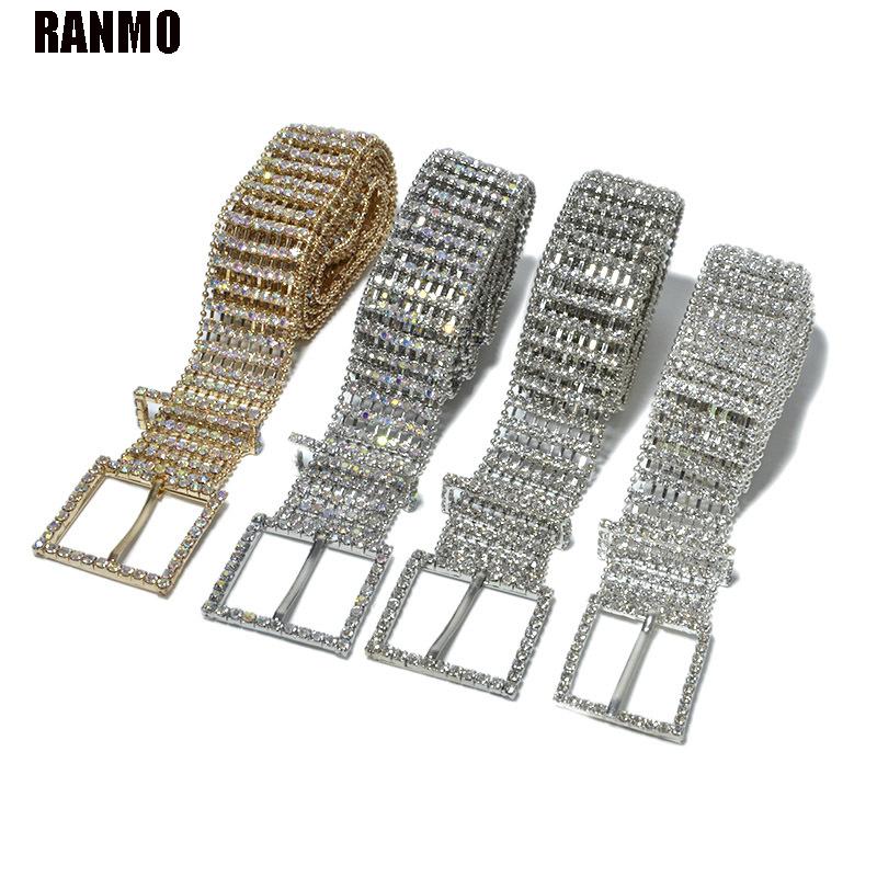 Belts RANMO Brand Rhinestone Luxury Women Belt Length 95CM Fashion Clothing Accessories Female Sexy Casual Party Banquet Chain, Black
Belts RANMO Brand Rhinestone Luxury Women Belt Length 95CM Fashion Clothing Accessories Female Sexy Casual Party Banquet Chain, Black