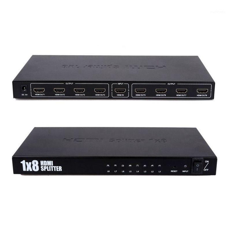 Ultra HD 8 Port 1 In 8 Out 1x8 Splitter Audio Video 1080P For HD HDTV 3D DVD(US Plug)1
Ultra HD 8 Port 1 In 8 Out 1x8 Splitter Audio Video 1080P For HD HDTV 3D DVD(US Plug)1