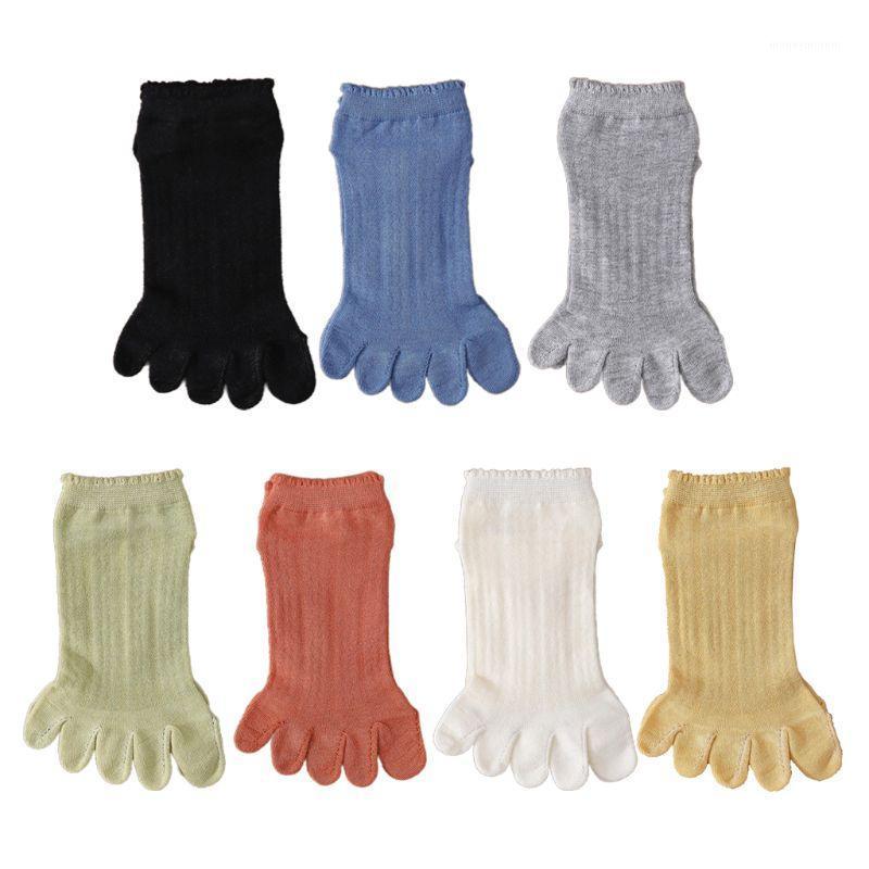 Women Summer Thin Five Fingers Toes Ankle Socks Hollow Out Mesh Breathable Ruffles Solid Color Casual Short Hosiery1, Bk
Women Summer Thin Five Fingers Toes Ankle Socks Hollow Out Mesh Breathable Ruffles Solid Color Casual Short Hosiery1, Bk
