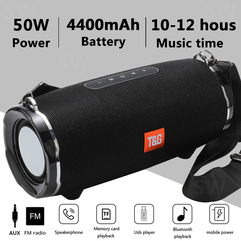 High Power Bluetooth Speaker Waterproof Portable Column For PC Computer Speakers Subwoofer Boom Box Music Center Radio LJ201027
High Power Bluetooth Speaker Waterproof Portable Column For PC Computer Speakers Subwoofer Boom Box Music Center Radio LJ201027