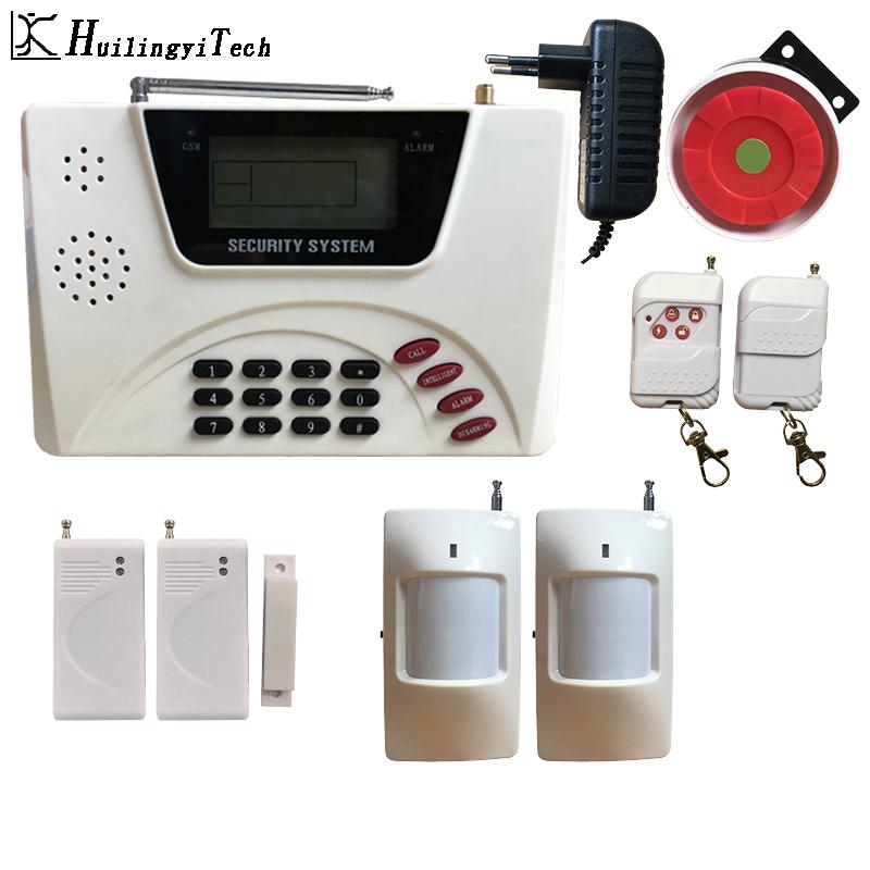 HuilingyiTech Wireless GSM SMS Control Home Security GSM Alarm System Intercom Remote Control Autodial Siren Sensor Kit
HuilingyiTech Wireless GSM SMS Control Home Security GSM Alarm System Intercom Remote Control Autodial Siren Sensor Kit