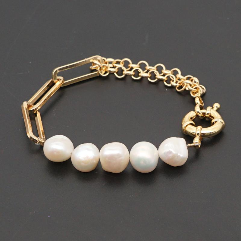 Go2Boho 2021 New Freshwater Pearl Bracelets For Women Jewelry Gold Tone Bracelet Fashion Chain Bijoux Femme Jewellery
Go2Boho 2021 New Freshwater Pearl Bracelets For Women Jewelry Gold Tone Bracelet Fashion Chain Bijoux Femme Jewellery