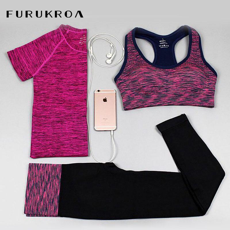 Women Sportwear Solid Yoga Sport Suit Breathable Gym Set Female Bra T-shirt Shorts Pants Workout Fitness Clothes Tracksuit X 259, Orange a
Women Sportwear Solid Yoga Sport Suit Breathable Gym Set Female Bra T-shirt Shorts Pants Workout Fitness Clothes Tracksuit X 259, Orange a