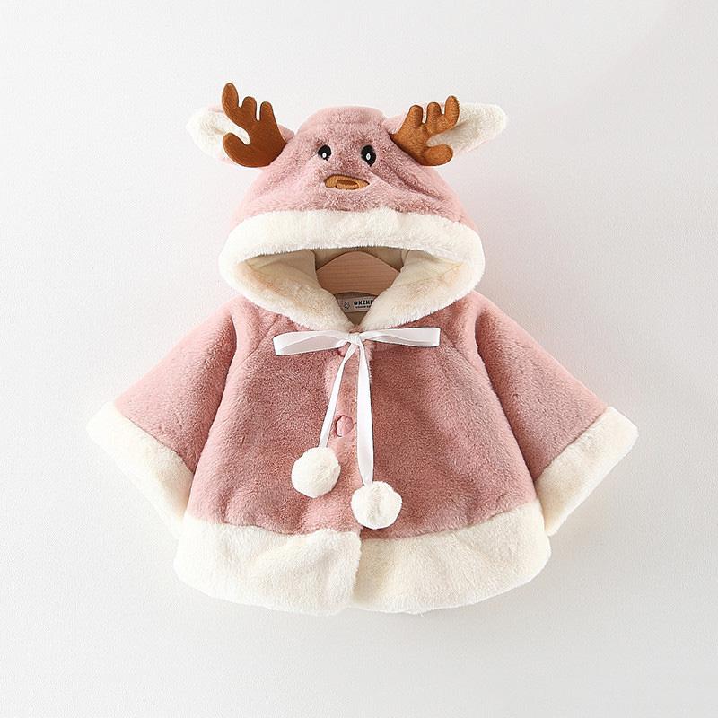 Dulce Amor Baby Girl Christmas Elk Hooded Coat Cloak Winter Warm Toddler New Year Clothes Outerwear With Ball Drop Shipping, Blue
Dulce Amor Baby Girl Christmas Elk Hooded Coat Cloak Winter Warm Toddler New Year Clothes Outerwear With Ball Drop Shipping, Blue