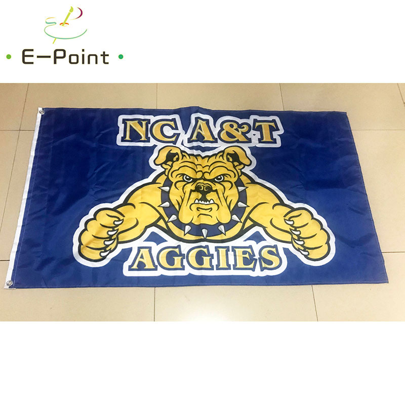 NCAA North Carolina AT Aggies Flag 3*5ft (90cm*150cm) Polyester flag Banner decoration flying home & garden flag Festive gifts
NCAA North Carolina AT Aggies Flag 3*5ft (90cm*150cm) Polyester flag Banner decoration flying home & garden flag Festive gifts