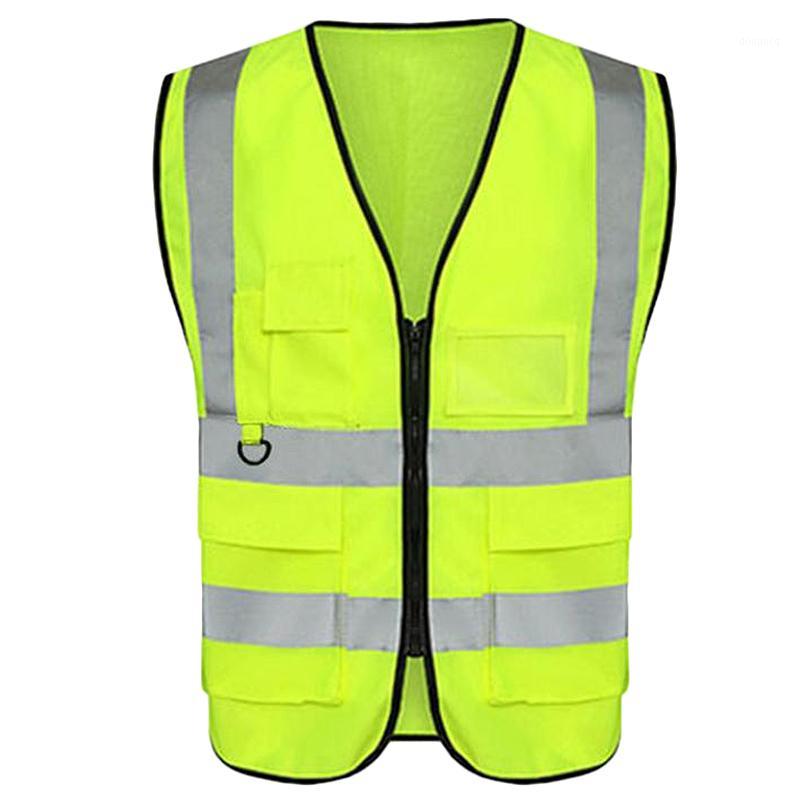 Multi-Pocket Reflective Vest Reflective Clothing Fluorescent Yellow Vest For Riding And Running1, As pic
Multi-Pocket Reflective Vest Reflective Clothing Fluorescent Yellow Vest For Riding And Running1, As pic