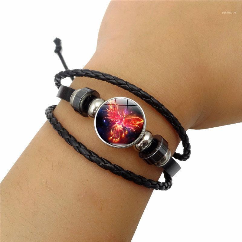 Viking Bracelet Pulseiras New 2019 Simple Fashion Phoenix Firebird Time Jewel Knits Leather Beaded Jewelry Accessories1
Viking Bracelet Pulseiras New 2019 Simple Fashion Phoenix Firebird Time Jewel Knits Leather Beaded Jewelry Accessories1