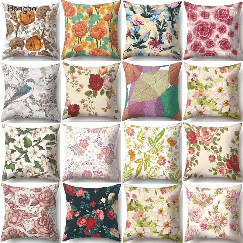 Hongbo Floral Leaves Pattern Cushion Covers Flower Cushion Cover Decorative Polyester Pillow Case1, 15
Hongbo Floral Leaves Pattern Cushion Covers Flower Cushion Cover Decorative Polyester Pillow Case1, 15
