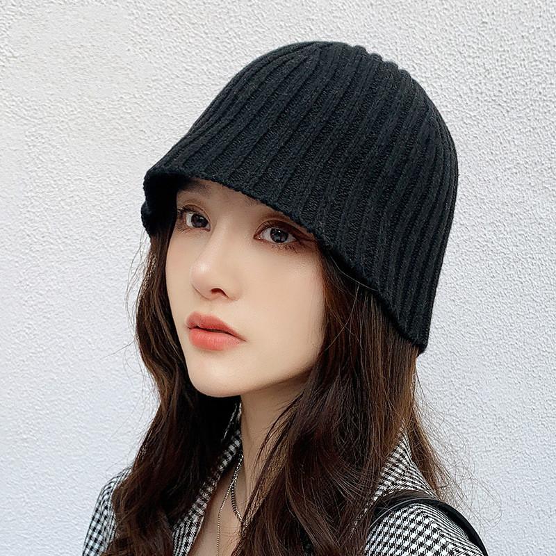 Autumn Warm Acrylic Knitted Bucket Hats Women Winter Fashion Basic Basin Hat Cap Casual Solid Fisherman Hats Streetwear, Black
Autumn Warm Acrylic Knitted Bucket Hats Women Winter Fashion Basic Basin Hat Cap Casual Solid Fisherman Hats Streetwear, Black