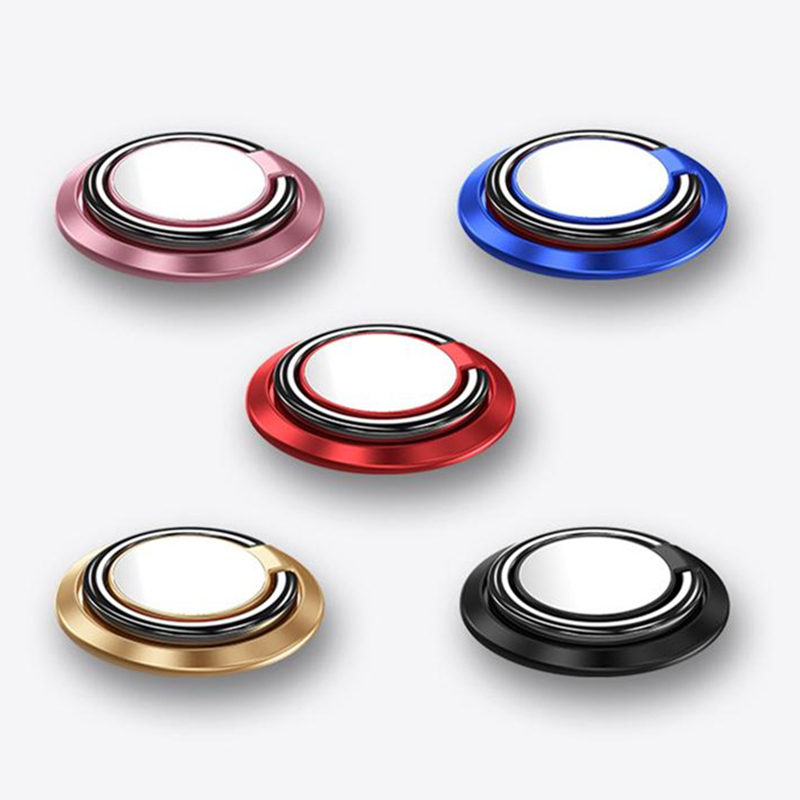 Universal Phone Ring Holder Stand Finger Kickstand 360° Rotation Metal Ring Hand Grip for Magnetic Car Mount For iPh 6/7/8/XS