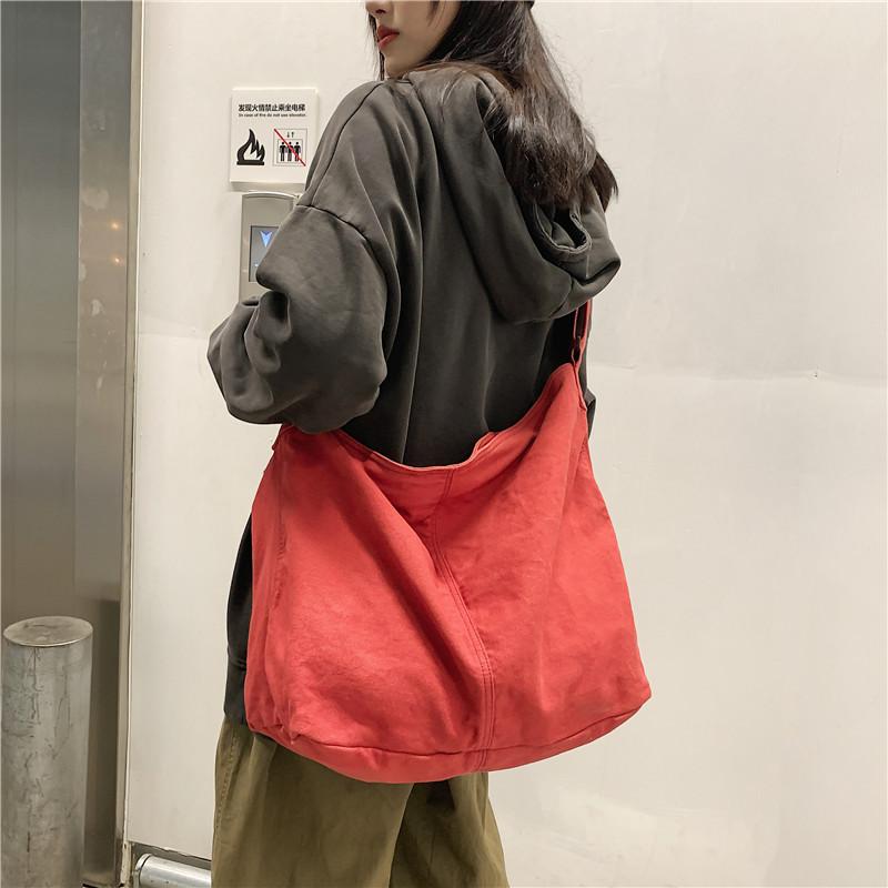 Evening Bags Women Canvas Shoulder Large Capacity Thick Cotton Cloth Books Handbag Tote Solid Crossbody Bag Big Travel Purse For Ladies
Evening Bags Women Canvas Shoulder Large Capacity Thick Cotton Cloth Books Handbag Tote Solid Crossbody Bag Big Travel Purse For Ladies