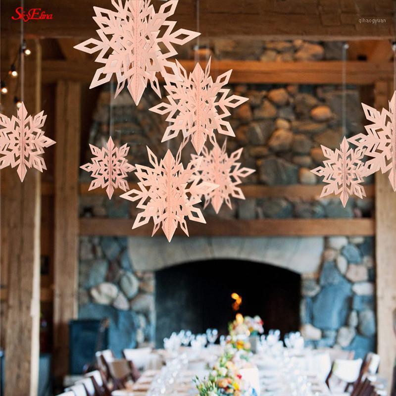 1 set Cardboard Hollow Snowflake 3D Hanging Ornaments New Year Christmas Party Supplies for Home Party Decoration 7zHH2901
1 set Cardboard Hollow Snowflake 3D Hanging Ornaments New Year Christmas Party Supplies for Home Party Decoration 7zHH2901