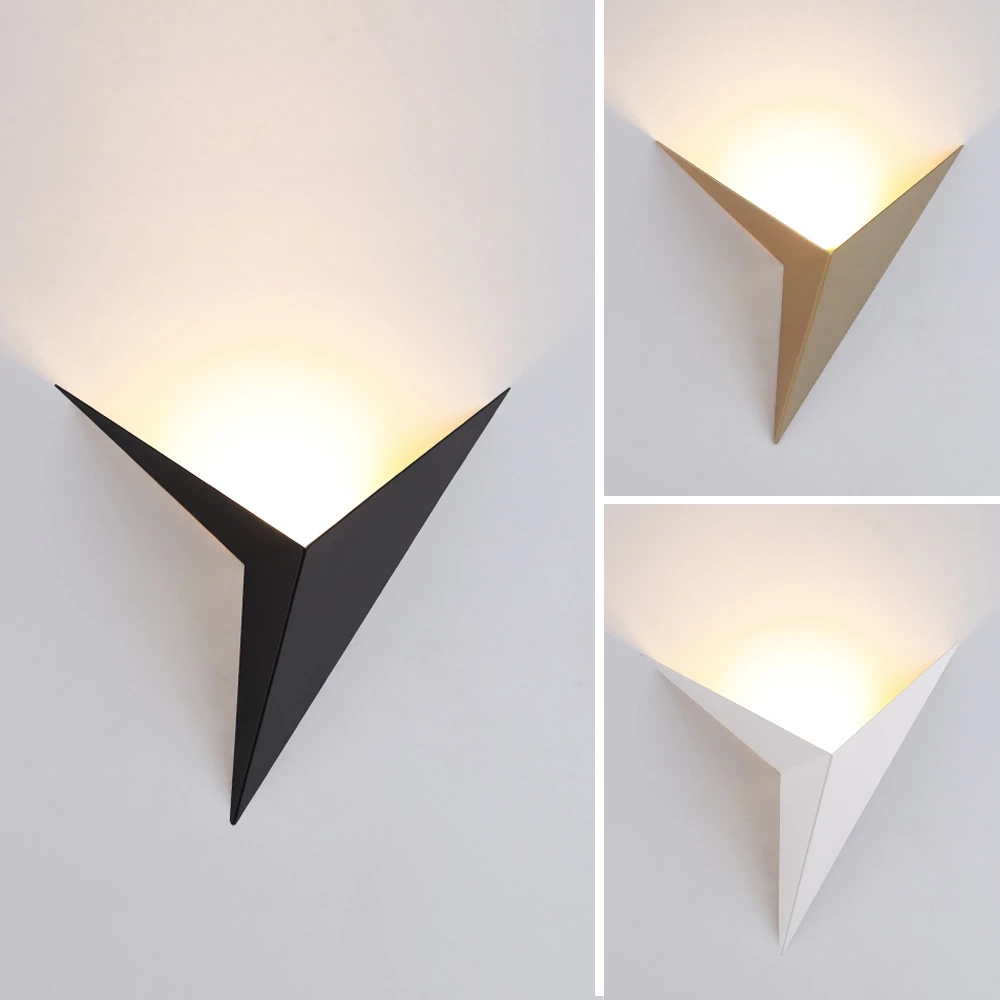 Modern minimalist triangle shape LED Wall Lamps Nordic style Indoor Wall Lamps Living Room Lights 3W AC220V Simple Lighting
Modern minimalist triangle shape LED Wall Lamps Nordic style Indoor Wall Lamps Living Room Lights 3W AC220V Simple Lighting
