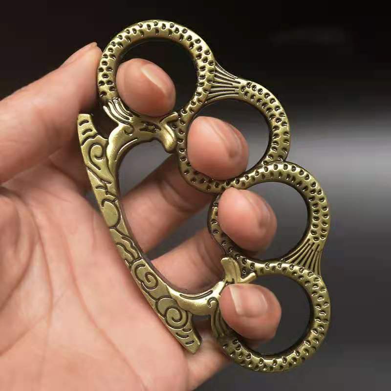 Double dragon alloy finger tiger martial arts fighting equipment with fist clasp ring iron four finger tiger self defense weapon hand brac03
Double dragon alloy finger tiger martial arts fighting equipment with fist clasp ring iron four finger tiger self defense weapon hand brac03