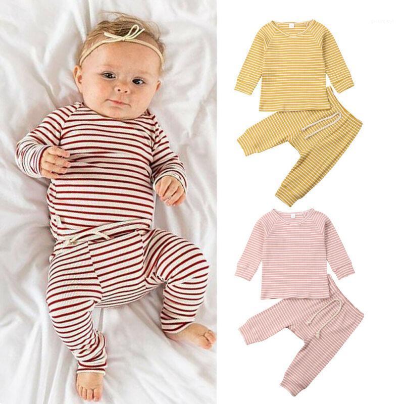 2PCS Soft Cotton Newborn Infant Baby Boys Girls Clothes Set Long Sleeve Tops+Pants Striped Outfits Autumn Clothing1, Pink
2PCS Soft Cotton Newborn Infant Baby Boys Girls Clothes Set Long Sleeve Tops+Pants Striped Outfits Autumn Clothing1, Pink