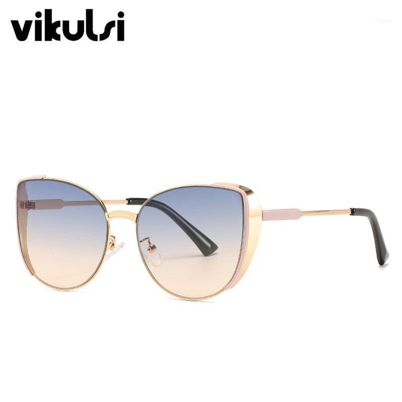 Sunglasses Steampunk Cat Eye Women Metal Square Sun Glasses Men Vintage Retro Triangle Shades Shield Oversized Oculos UV4001
Sunglasses Steampunk Cat Eye Women Metal Square Sun Glasses Men Vintage Retro Triangle Shades Shield Oversized Oculos UV4001