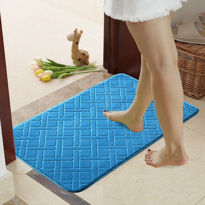 Coral Fleece Bath Mat Solid Color Bathroom Absorbent Floor Mat Bedroom Kitchen Slip Toilet Rugs Diamond Lattice Soft Carpet
Coral Fleece Bath Mat Solid Color Bathroom Absorbent Floor Mat Bedroom Kitchen Slip Toilet Rugs Diamond Lattice Soft Carpet