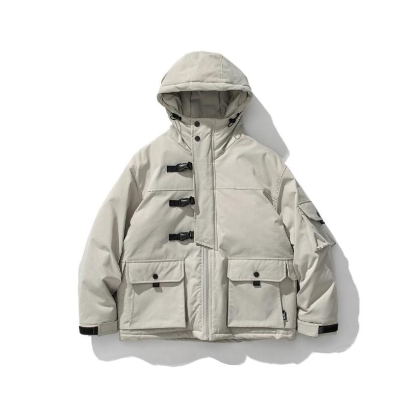 Men Warm Parka Outwear 2020 Winter Thick Cotton Hooded Jacket Cotton Coat Streetwear Big pocket tooling Outerwear w1297, Gray
Men Warm Parka Outwear 2020 Winter Thick Cotton Hooded Jacket Cotton Coat Streetwear Big pocket tooling Outerwear w1297, Gray