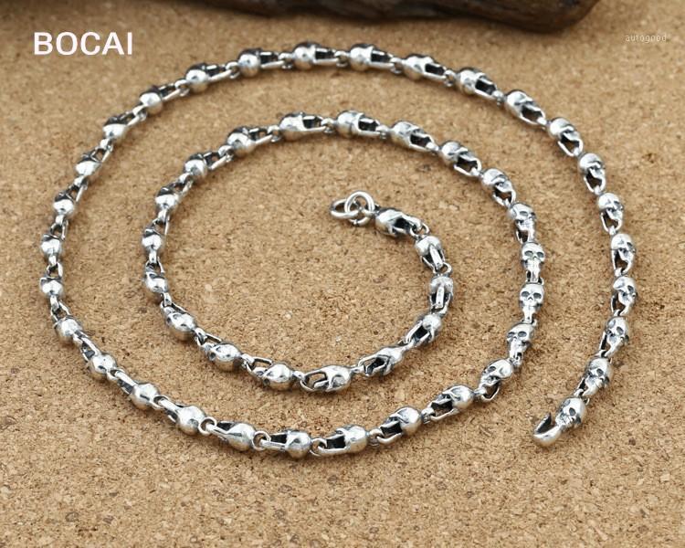 Chains Arrival Skull With Silver Chain 100% 925 Sterling Man Necklace Pendant For Women And Men Fine Jewelry1
Chains Arrival Skull With Silver Chain 100% 925 Sterling Man Necklace Pendant For Women And Men Fine Jewelry1