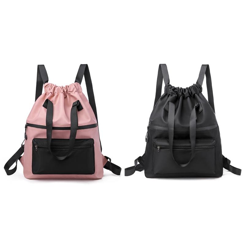 Unisex Drawstring Bag Waterproof Travel Shoulders Storage Shoes Bag Large Capacity Backpack Lingerie Makeup Travel Shopping, Black
Unisex Drawstring Bag Waterproof Travel Shoulders Storage Shoes Bag Large Capacity Backpack Lingerie Makeup Travel Shopping, Black